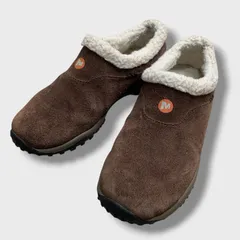 ☆MERRELLメレル☆アンコールフロスト☆スエードボアモックシューズ☆スノーシューズ☆キッズ☆ブラウン☆22.5-23cm☆G26Mのサムネイル