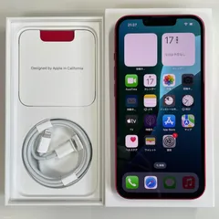 SIMフリー iPhone 13 128GB レッドのサムネイル