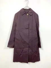 MACKINTOSH マッキントッシュ Y60-02 ゴム引き トレンチ コート size32/紫 ■■◎レディースのサムネイル