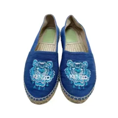 KENZO ケンゾー ブルー タイガー エスパドリーユ スリッポン 38のサムネイル