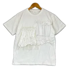 美品 merry jenny メリージェニー フリル オールシーズン 半袖Tシャツ コットン ホワイト レディース F【古着】【中古】【送料無料】のサムネイル