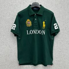 ラルフローレン ポロシャツ ビッグポニー チーフキーフ ブラック
