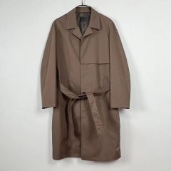 Caccioppoli】カチョッポリ コットンリネン ステンカラーコート 46