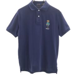 24AW25SS現行QR ポロラルフローレンポロベアメッシュポロシャツ半袖