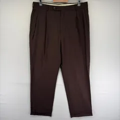 古着 ノーティカ NAUTICA パンツ ジッパーフライ スラックス ウールパンツ 無地 ポケット w36 L32  ブラウン系 メンズのサムネイル