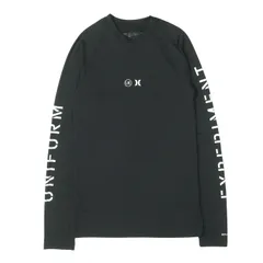 UNIFORM EXPERIMENT ユニフォームエクスペリメント カットソー ブラック 黒 サイズ:L 21SS Hurley ファントム ラッシュガード PHANTOM RASH GUARD L/S トップス Tシャツ 長袖【メンズ】【中古】のサムネイル