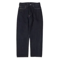 【美品】Ordinary fits オーディナリーフィッツ パンツ インディゴ サイズ:30 ルーズフィット セルビッチ デニムパンツ 117 TYPE LOOSE 日本製 ボトムス ジーンズ【メンズ】【中古】のサムネイル