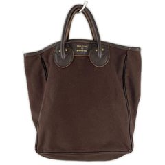 美品】YOUNG&OLSEN 別注 ナイロン×レザー トートバッグ 黒 - メルカリ