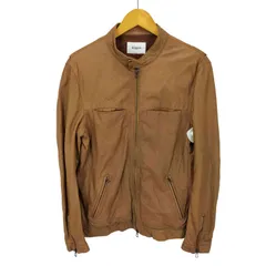 モルガンオム MORGAN HOMME ラムレザー シングルライダースジャケット メンズ  Lのサムネイル