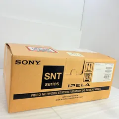 【未使用に近い】SONY ビデオネットワークステーション SNT-EP104 4ch カメラサーバー IPELA 🥚 K-2のサムネイル