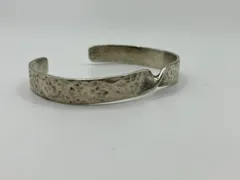 メキシコ シルバー925 ヴィンテージ バングル ブレスレット  ツイスト シルバーアクセサリーのサムネイル