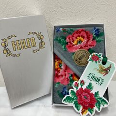 新品 ボックス付き フェイラー ハンカチ ハイジフレンズフォレスト
