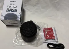 SONY wireless speaker SRS-XB12 EXTRA BASS ブラックのサムネイル