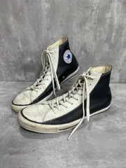 CONVERSE コンバース 希少 あしたのジョー コラボ レザー オールスター ジョー HI ハイカット スニーカー size26.5cm/白ｘ黒 ■■◎メンズのサムネイル