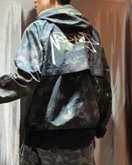 XL ステューシー ウール テンカモフラ ビーチ シェル ジャケット フォーティーンのサムネイル