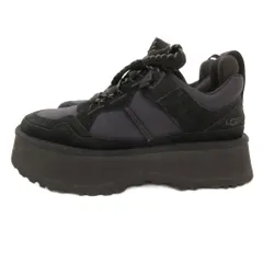 アグ オーストラリア UGG australia アストロメル ASTROMEL スニーカー シューズ 厚底 スエード 26cm 黒 ブラック 1171541 /JSのサムネイル