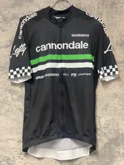 KH371 シマノ SHIMANO 半袖サイクルジャージ CANNONDALE M 黒のサムネイル
