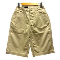 エヴィス EVISU yamane ショートパンツ ハーフパンツ ボタンフライ ロゴ 28 ベージュのサムネイル