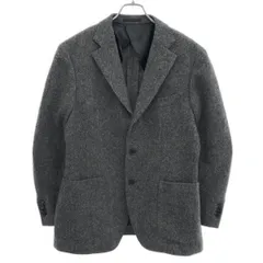 URBAN RESEARCH DOORS アーバンリサーチドアーズ LIFE STYLE TAILOR ウールヘリンボーンジャケット DT56-18A043 グレー 50のサムネイル