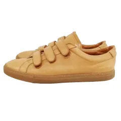 コモンプロジェクト COMMON PROJECTS Achilles ベルクロ ローカット スニーカー レザー 43 ブラウン系のサムネイル