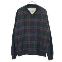 UNITED ARROWS & SONS ユナイテッドアローズ アンド サンズ DAPPER TRACK JACKET&TROUSERS チェックトラックジャケット&パンツ セットアップ  パープル系 Sのサムネイル