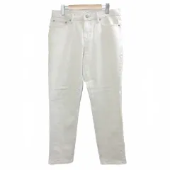 バナナリパブリック BANANA REPUBLIC トラベルスリム パンツ ヘンプ混 30×30 キナリ /Xのサムネイル