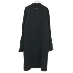 DEVOA デヴォア 25SS Long Shirt Hybrid Polyester ロングシャツ  ブラック 3のサムネイル