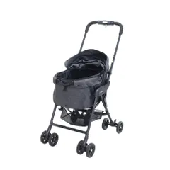 コンビ ペット用カート ミリミリライト アルファ ブラック　4972990157766   整備済みアウトレット品 [中古(C)]のサムネイル