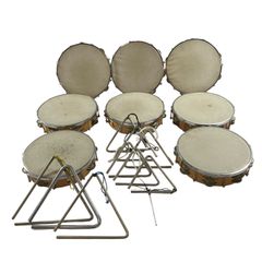 YAMAHA Tambourine, Percussion Instrument, Triangle - Bundle - Percussion Instrument - As-is Condition