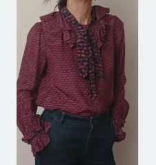 正規品 MARCJACOBS マークジェイコブス タイ ブラウスのサムネイル