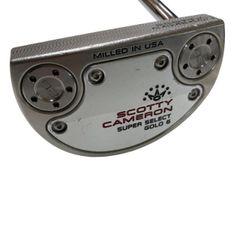 [중고] 타이트리스트 SCOTTY CAMERON SUPER SELECT GOLO 6 33 인치 퍼터 PT 스틸 (플렉스 기타) 남성 남성용 오른손잡이 오른쪽 용 C 랭크 골프 클럽