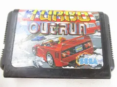  中古品 ゲーム セガ メガドライブ ソフト ターボ アウトラン ソフトのみのサムネイル
