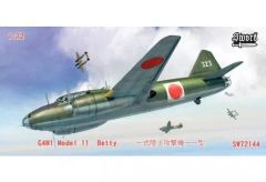 [신품] 플라스틱 모델 1/72 세트 육상 공격기 11 형 [SWD72144]