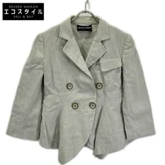 EMPORIOARMANI　エンポリオアルマーニ　R2G09T R2009 グレー ダブル ジャケット　42のサムネイル