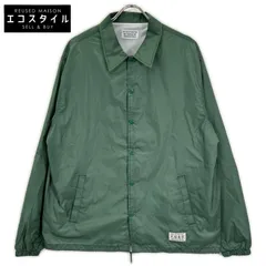 WACKO MARIA　ワコマリア　23FW グリーン バックロゴプリント コーチジャケット　Lのサムネイル