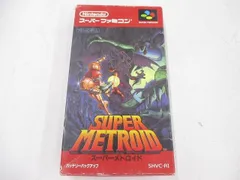  中古品 ゲーム スーパーファミコン ソフト スーパーメトロイド 箱説付きのサムネイル