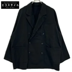 Porter Classic　ポータークラシック　ブラック ORGANIC DOUBLE TWILL DOUBLE JACKET　Mのサムネイル