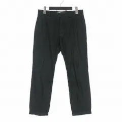 マルニ MARNI コットンツイル テーパードパンツ スラックス 46 ブラック 黒 PUMU0016A0 国内正規のサムネイル