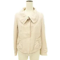 ウィルセレクション WILLSELECTION ブルゾン ジャケット ジップアップ 日本製 1 Sサイズ パステルピンク ■TCのサムネイル