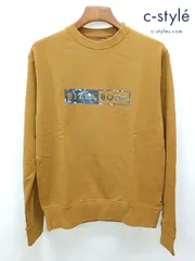 P560 [未使用品] BILLABONG ビラボン トレーナー S ブラウン 綿100% スウェットシャツ BB012-Z07 | ★のサムネイル