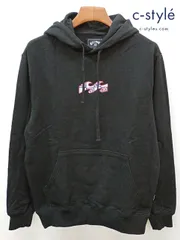 P551 [人気] BILLABONG ビラボン パーカー S ブラック 綿100% フーディ スウェット BB011-R38 | ★のサムネイル