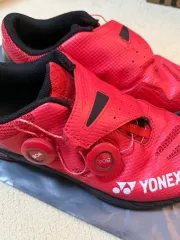 YONEX ヨネックス BOA ダイアル バドミントンシューズ レッドのサムネイル