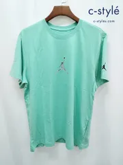 E221 [未使用品] JORDAN BRAND ジョーダンブランド Ｔシャツ ＸＸＬ グリーン系 半袖 NIKE | ★のサムネイル