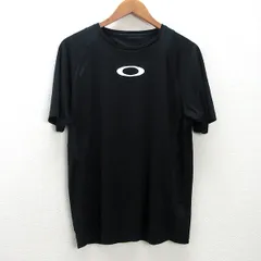 g■オークリー/ OAKLEY 半袖ドライシャツ/スポーツウェア【L】黒/men's/4【中古】■のサムネイル