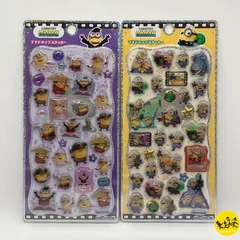 ミニオンズ プチドロップステッカー【2点 まとめ売り】のサムネイル