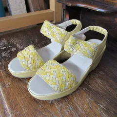 未使用品！MODE ET JACOMO モードエジャコモ メッシュサンダル 24.0cm 編み込み エキスパート藤沢辻堂店のサムネイル