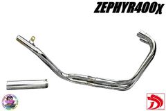 GN125 侍 ハス切り ショート管 メッキ60.5π/斜めカット 鉄管 GN125H