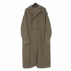 ユリウス JULIUS 20AW ダブルロングコート ジャケット ウール 長袖 1 ブラウン 茶 717COM1のサムネイル