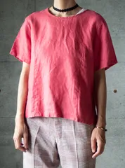 "L.L.Bean" used Linen short-sleeve blouseのサムネイル