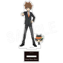 家庭教師ヒットマンREBORN！ アクリルフィギュアスタンド グータッチver. リボーン&沢田綱吉 新品 未開封品 正規品 【中外鉱業】のサムネイル